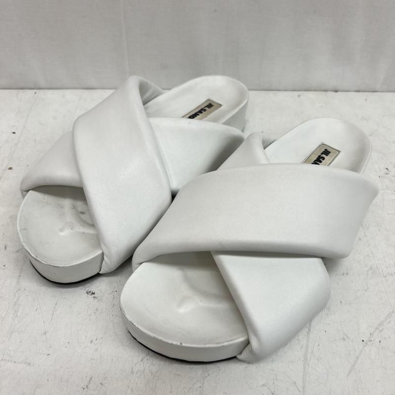 ジルサンダー レザー クロスストラップ サンダル レディース - ISItems【USED】【古着】【中古】50162159