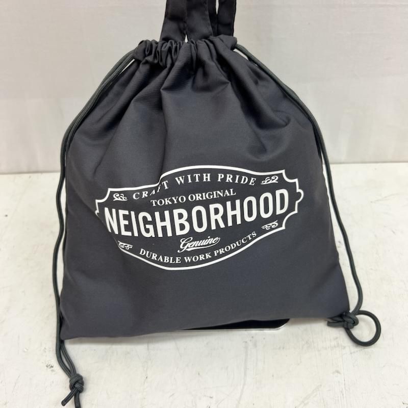 ネイバーフッド LOGO DRAWSTRING BAG 26ss 261MYNH-CG03 メンズ
