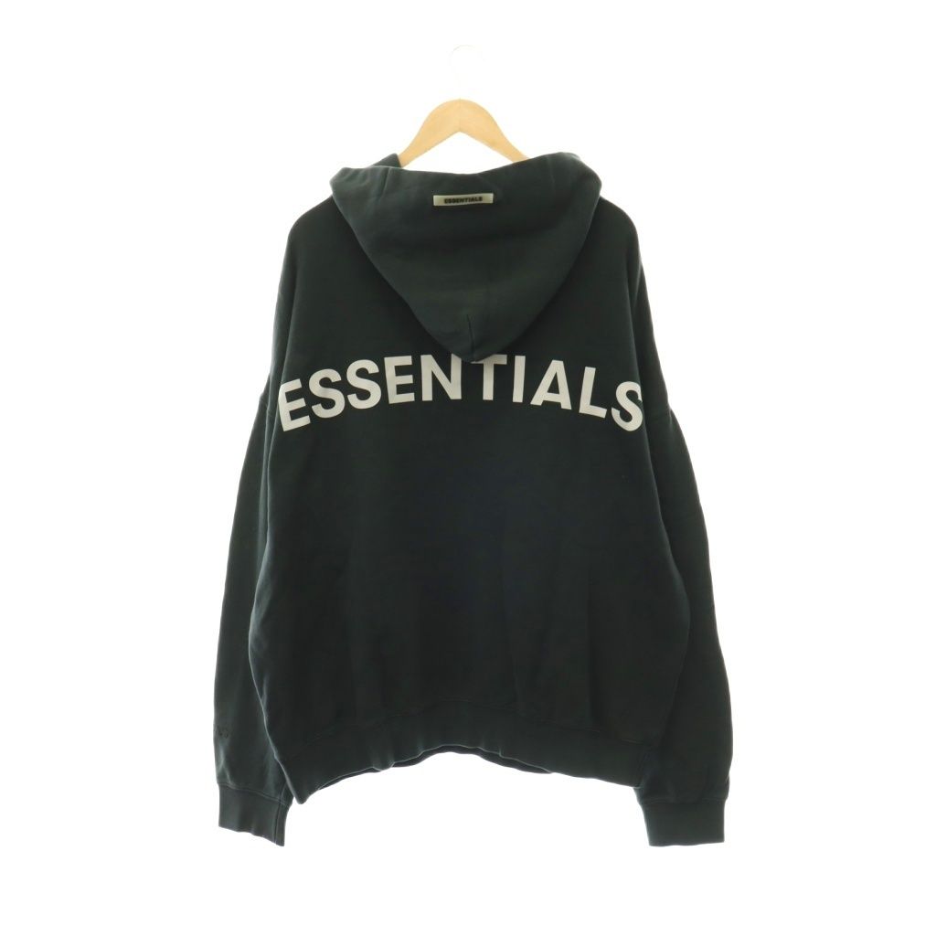 エフオージー フィアオブゴッド FOG FEAR OF GOD エッセンシャルズ ESSENTIALS コットンプルオーバーパーカー スウェット 長袖 XL チャコールグレー グレー /DO ■OS