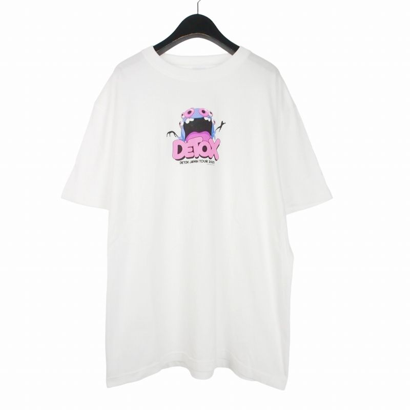 ワンオクロック ONE OK ROCK 2025 DETOX JAPAN Tシャツ D 半袖 XL 白