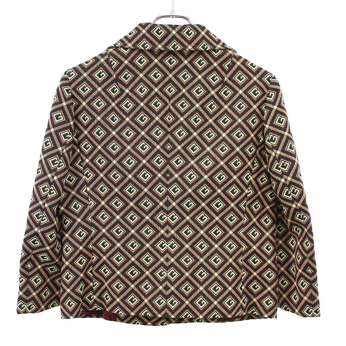 GUCCI グッチ Gジャガード ワイドショートジャケット 623766 ミックス 