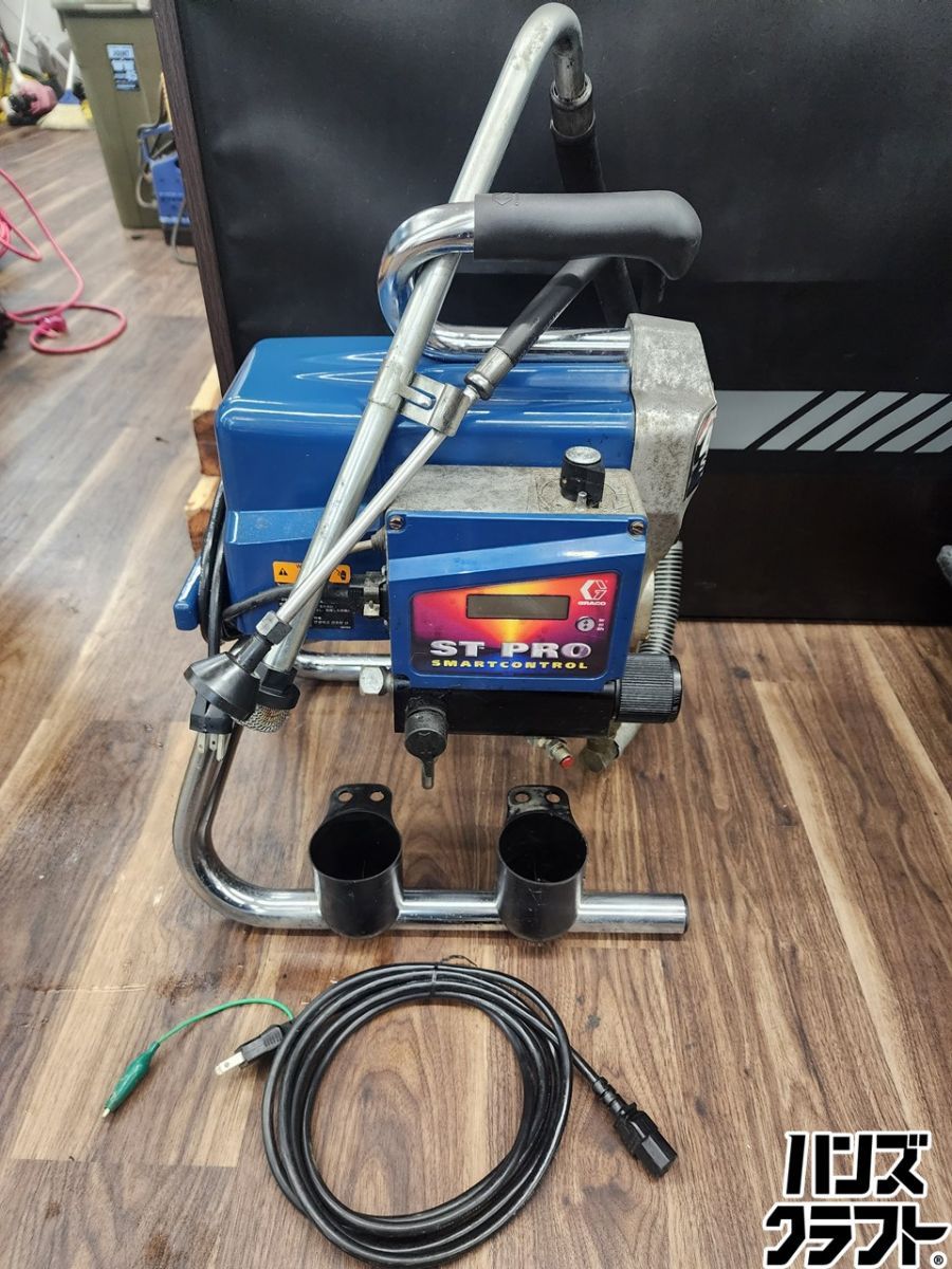 ♭【通電確認のみのためジャンク品】GRACO/グラコ　495 ST PRO　塗装機　エアレス　ペイントスプレー【熊本けやき通り店】【中古】