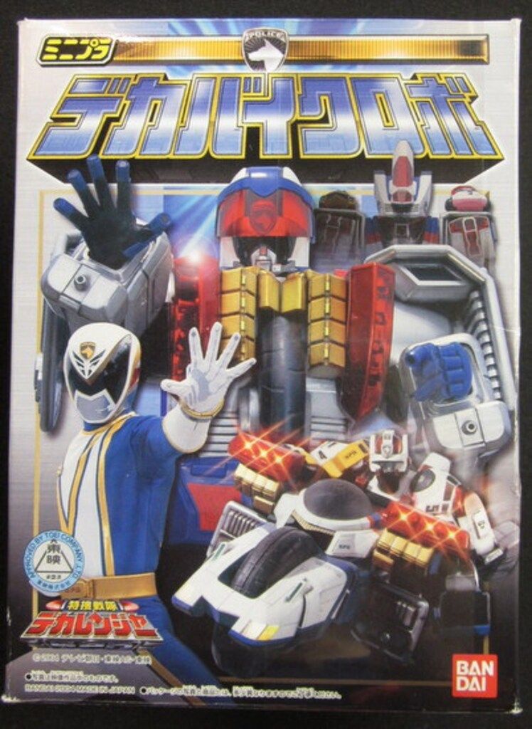 バンダイ ミニプラ/デカバイクロボ 特捜戦隊デカレンジャー 全1種 デカバイクロボ