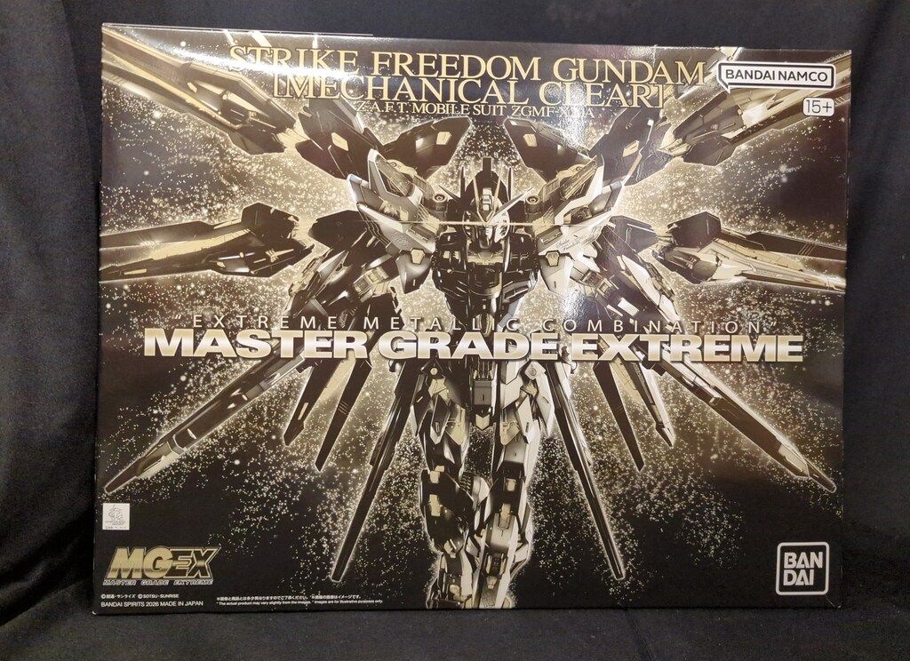 BANDAI SPIRITS MGEX 1/100 機動戦士ガンダムSEED DESTINY ストライクフリーダムガンダム [メカニカルクリア]