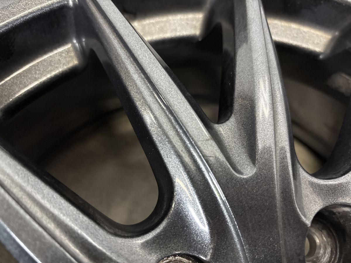 程度良好】Weds VELVA 16in 6.5J +53 PCD114.3 アイスガードiG60 205