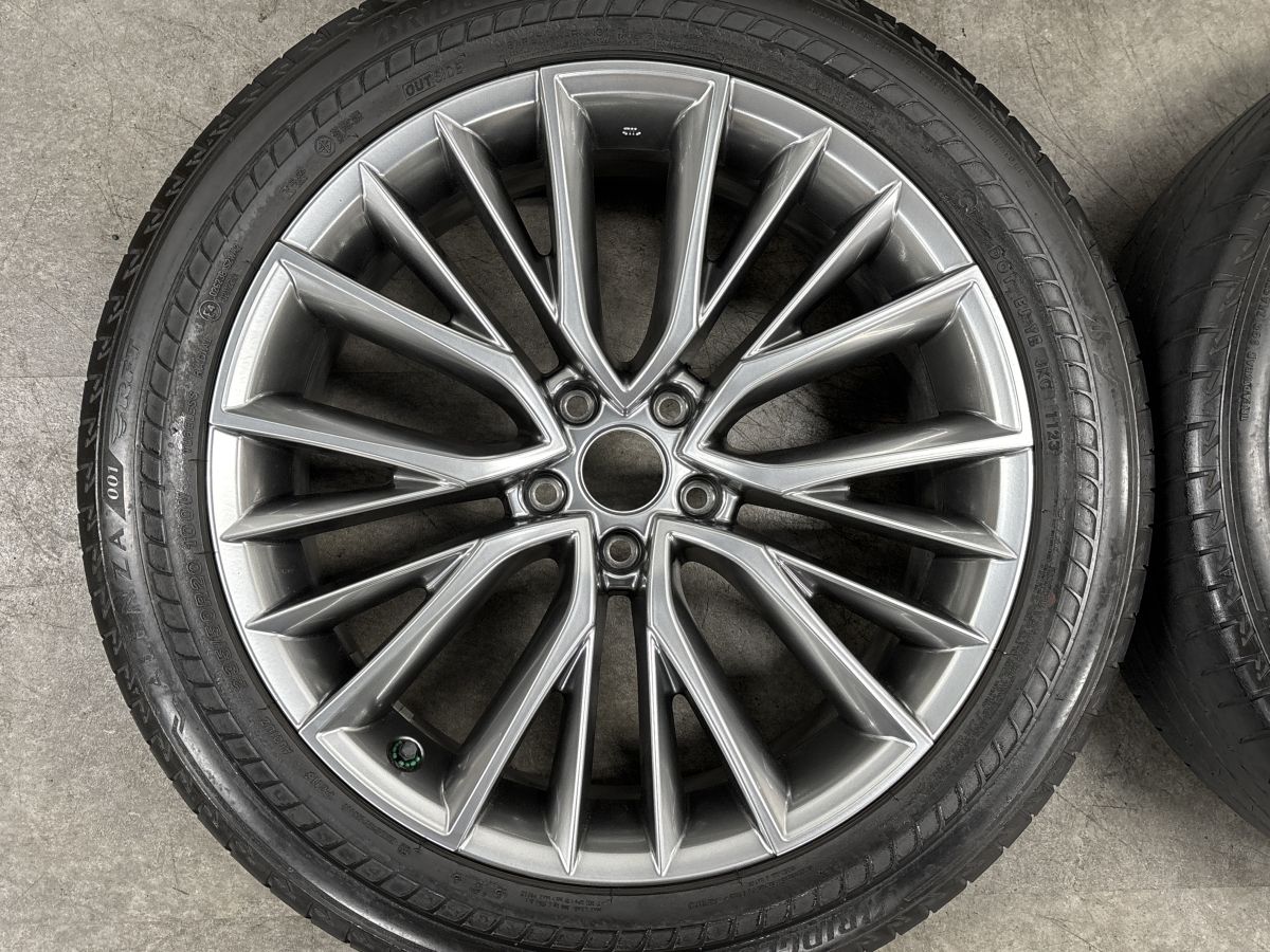 新品!!☆レクサス NX バージョンL純正 20×7.5J +35&ブリヂストン DM-