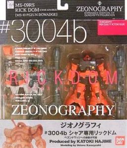 フィギュア シャア専用リックドム MS-09RS GUNDAM FIX FIGURATION ZEONOGRAPHY #3004b 「機動戦士ガンダム」【10日以内発送】