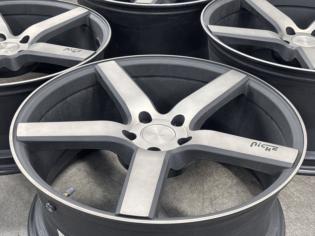 良好】NICHE Milan ニッチェ ミラン 20in 8.5J +35 10J +40 PCD114.3 良好】NICHE Milan ニッチェ ミラン 20in 8.5J +35 10J +40 PCD114.3