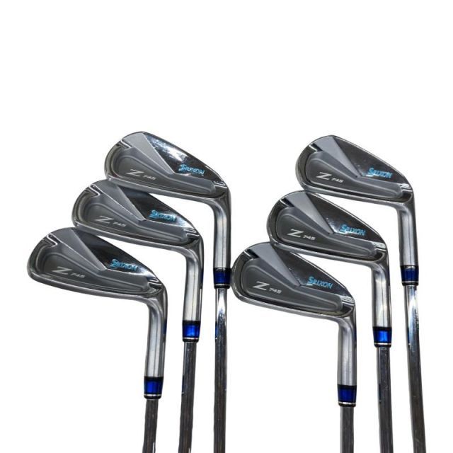 【中古】 ダンロップ SRIXON Z745 6S アイアンセット IR Dynamic Gold (フレックスS) メンズ 男性用 右利き 右用 Cランク ゴルフクラブ
