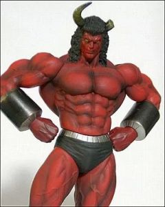 フィギュア バッファローマン 1000万パワーVer. 「キン肉マン」 Muscular Collection Count.090 約20cm PVC製 彩色済み完成品【10日以内発送】