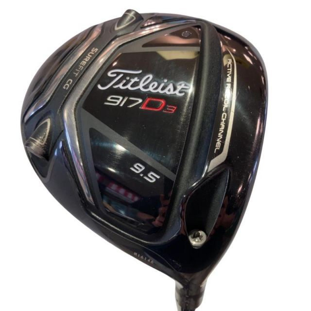 【中古】 タイトリスト 917 D3 9.5° ドライバー DR ATTAS PUNCH 6 (フレックスS) メンズ 男性用 右利き 右用 Cランク ゴルフクラブ