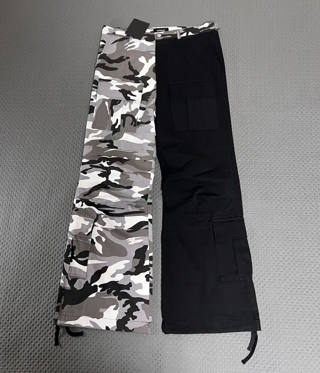 ロアリンRAD フレア カーゴパンツ ハーフ カモ L (新品)