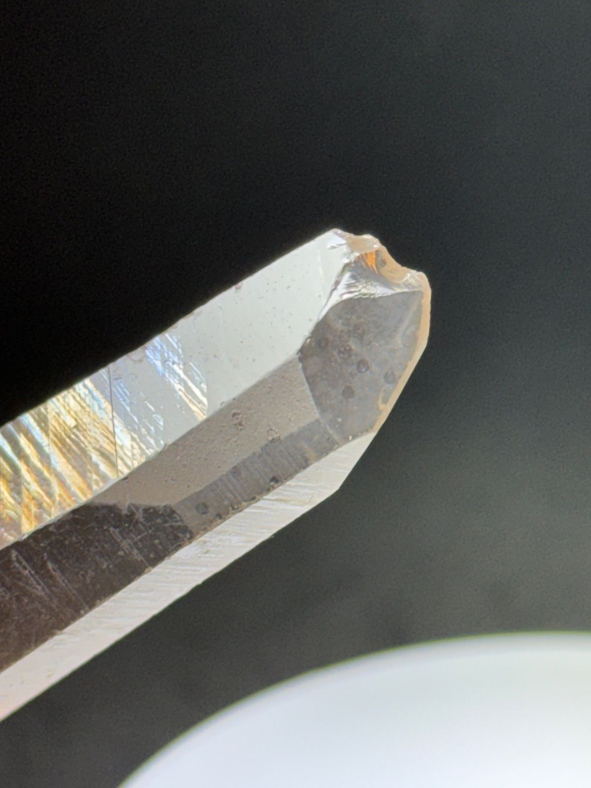 稀少 天然ヒマラヤ水晶 レムリアンシードクリスタル ダブルポイント 