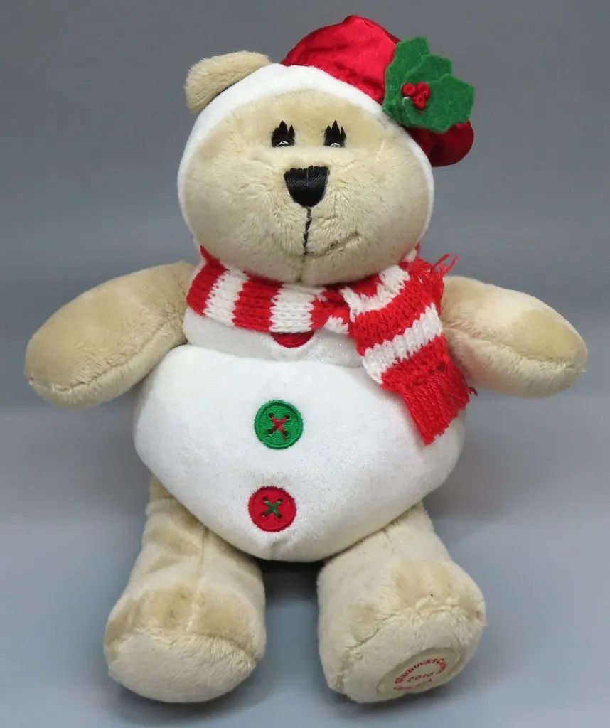 中古】ぬいぐるみ クリスマスベアリスタガール ぬいぐるみ