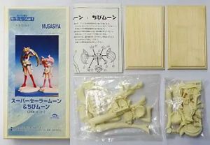 フィギュア スーパーセーラームーン&ちびムーン 2体セット 「美少女戦士セーラームーンSuperS」 1/8 ガレージキット【10日以内発送】
