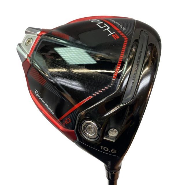 【中古】 テーラーメイド STEALTH2 HD 10.5° ドライバー DR TENSEI RED TM50(STEALTH DR) (フレックスS) メンズ 男性用 右利き 右用 Cランク ゴルフクラブ