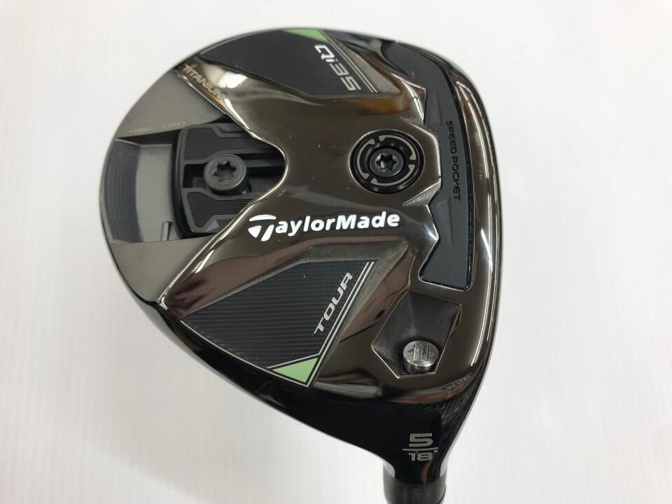 テーラーメイド　Qi35 TOUR　18度　TENSEI 1K BLUE 60　Xフレックス　フェアウェイウッド　中古【最短即日発送】