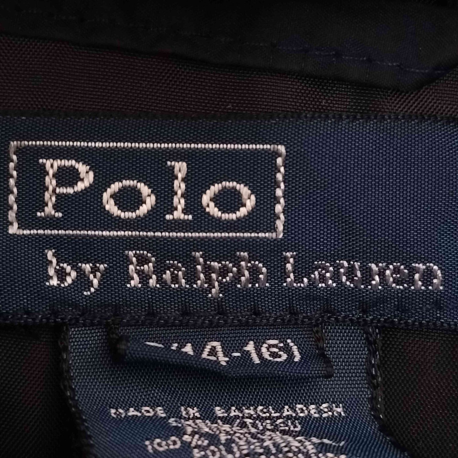 ポロバイラルフローレン Polo by RALPH LAUREN 90s 襟フリース ポニー