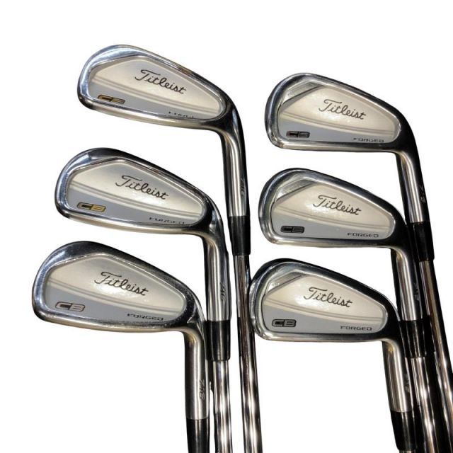 【中古】 タイトリスト Titleist CB 716 6S アイアンセット IR 純正特注シャフト (フレックスS) メンズ 男性用 右利き 右用 Cランク ゴルフクラブ