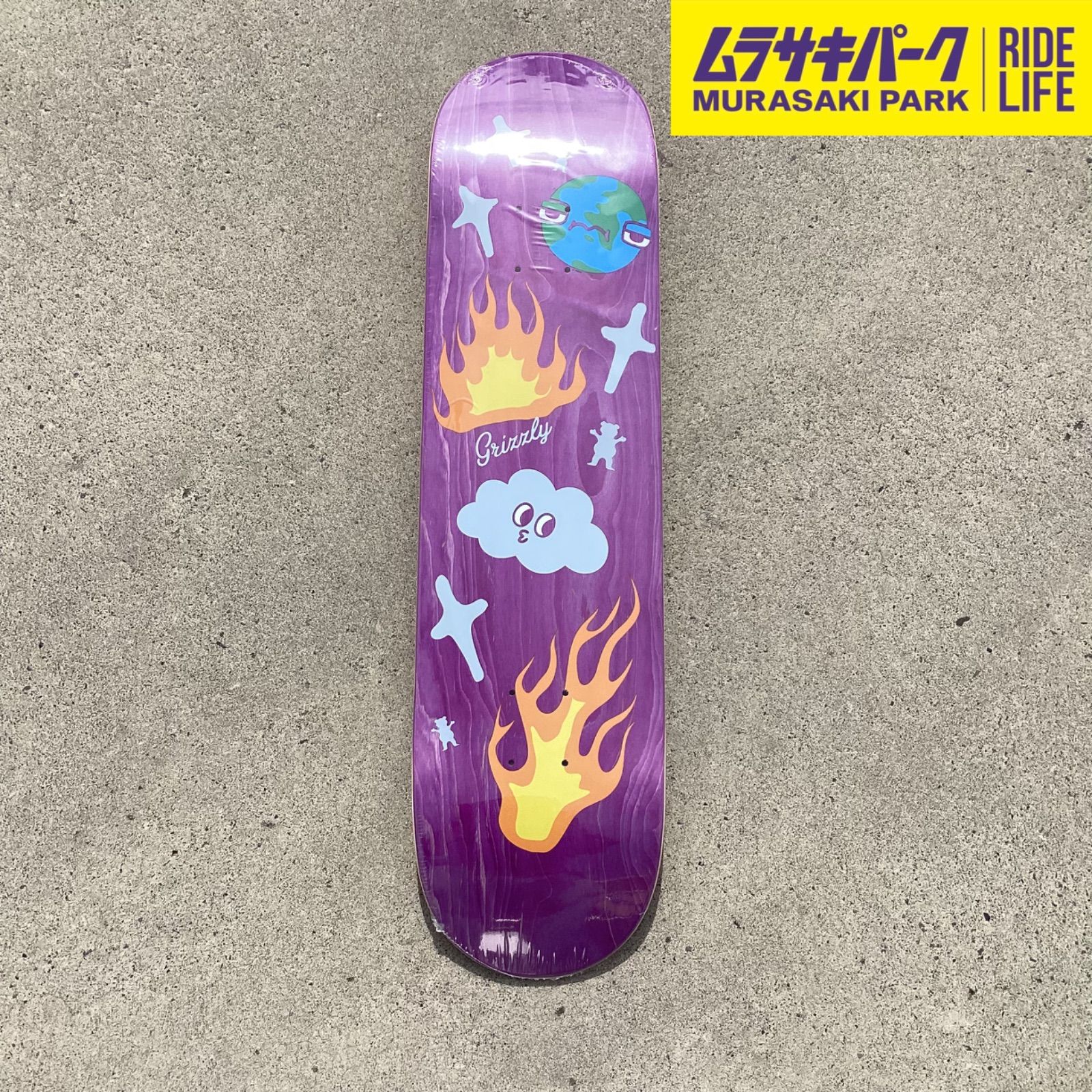 ムラサキパーク公式】 GRIZZLY FIRE DRILL DECK 7.75 inch グリズリー