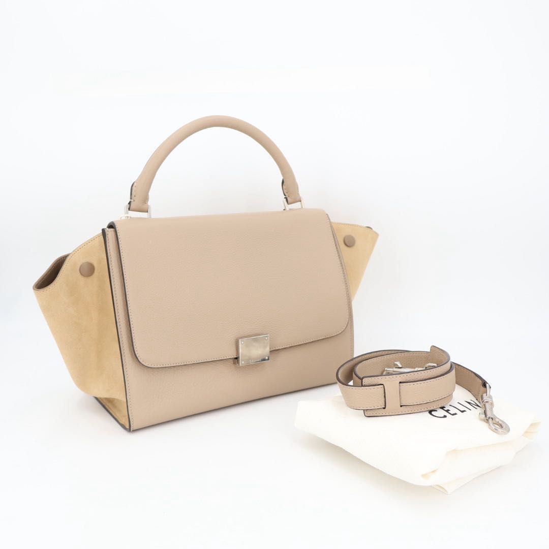 セリーヌ CELINE トラペーズ スモール ハンドバッグ 2WAY ショルダーバッグ