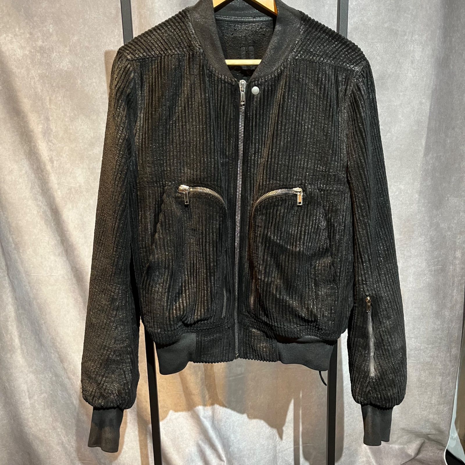 ダークシャドウ　ボンバージャケット　バウハウス　コーデュロイ　ブラック　Sサイズ　AB品 63,250円
