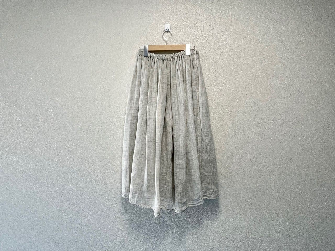 中川政七商店 麻のかや織りキュロット 2024SS 人気定番品 定価2万