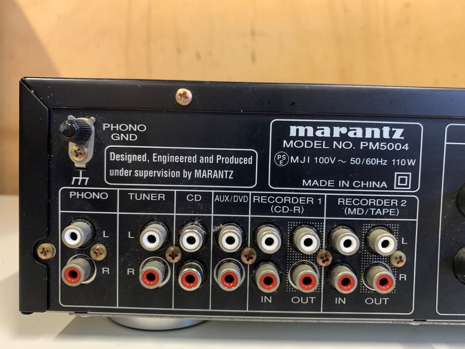 Marantz プリメインアンプ PM5004（ブラックモデル） - メルカリ