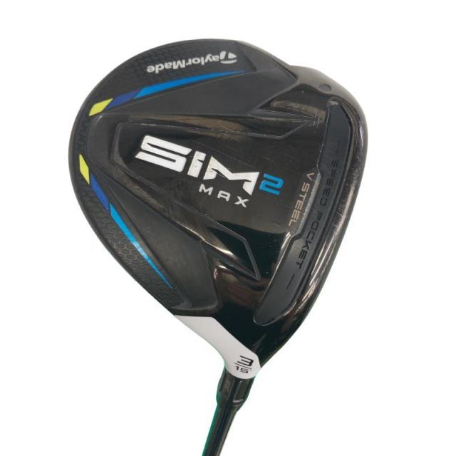 【中古】 テーラーメイド SIM2 MAX 3W フェアウェイウッド FW TENSEI BLUE TM50(SIM2 FW) (フレックスS) メンズ 男性用 右利き 右用 Cランク ゴルフクラブ