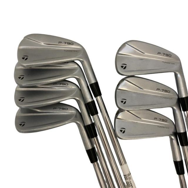 【中古】 テーラーメイド Taylor Made P・790(2021) 8S アイアンセット IR リシャフト (フレックスその他) メンズ 男性用 右利き 右用 Cランク ゴルフクラブ