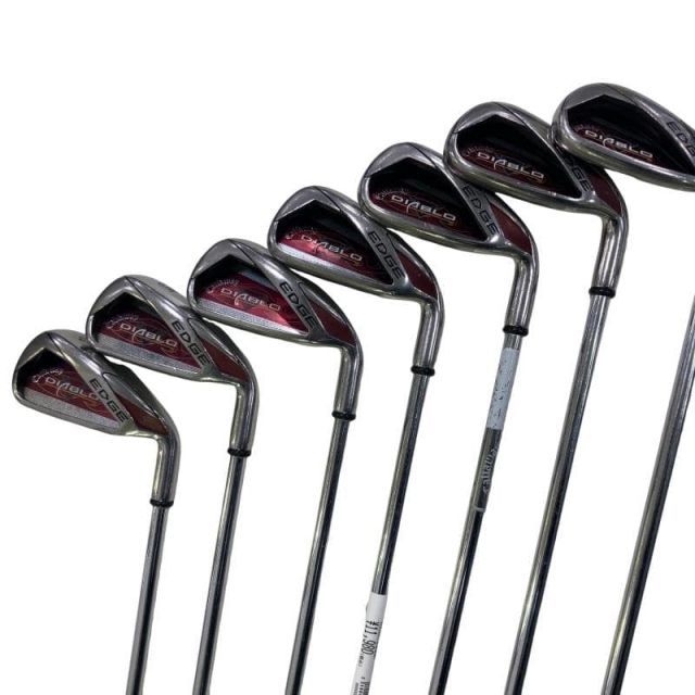 【中古】 キャロウェイ DIABLO EDGE 10S USA アイアンセット IR Diablo Steel (フレックスUNI) メンズ 男性用 右利き 右用 Cランク ゴルフクラブ