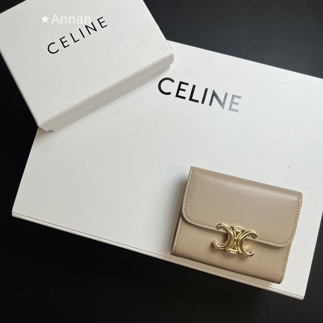 限界価格 人 CELINE セリーヌ ウォレット 折り財布 小銭入れ