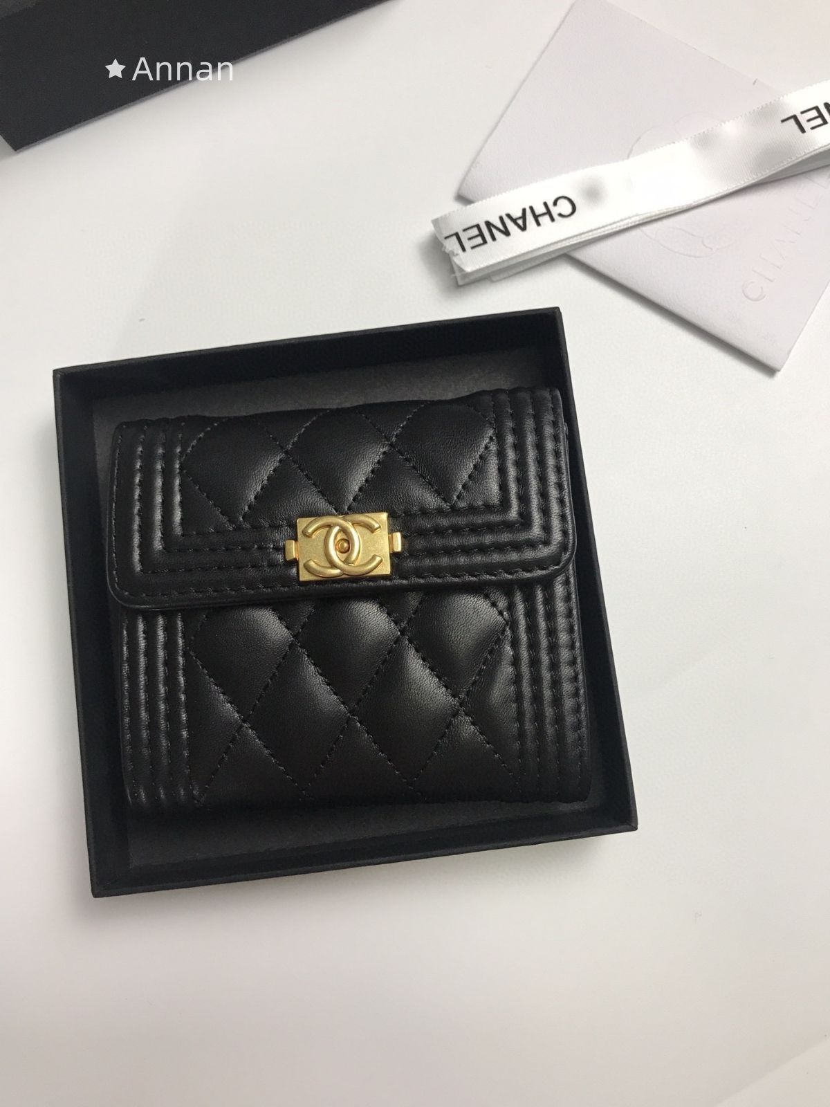 美品★極美品 CHANEL シャネル ウォレット 折り財布 小銭入れ