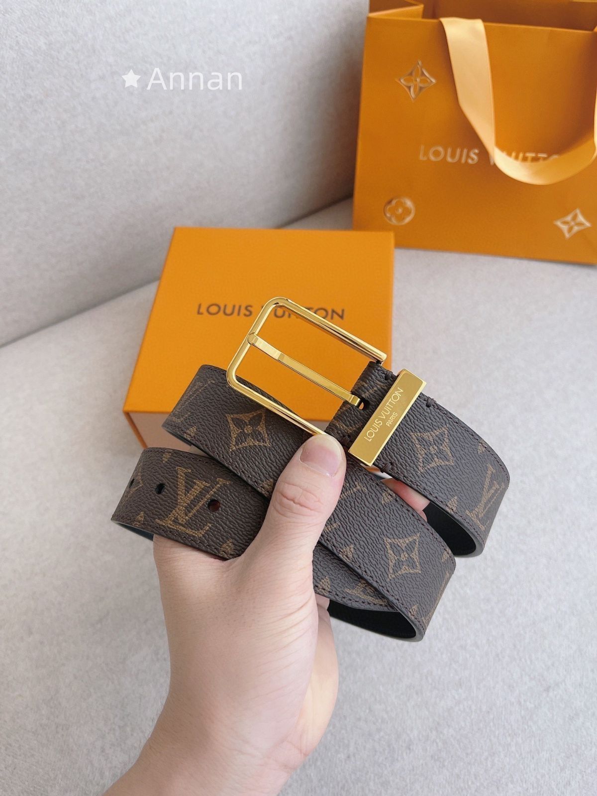 人気 LV LOUIS VUITTON ルイヴィトン ベルト メンズ 本革