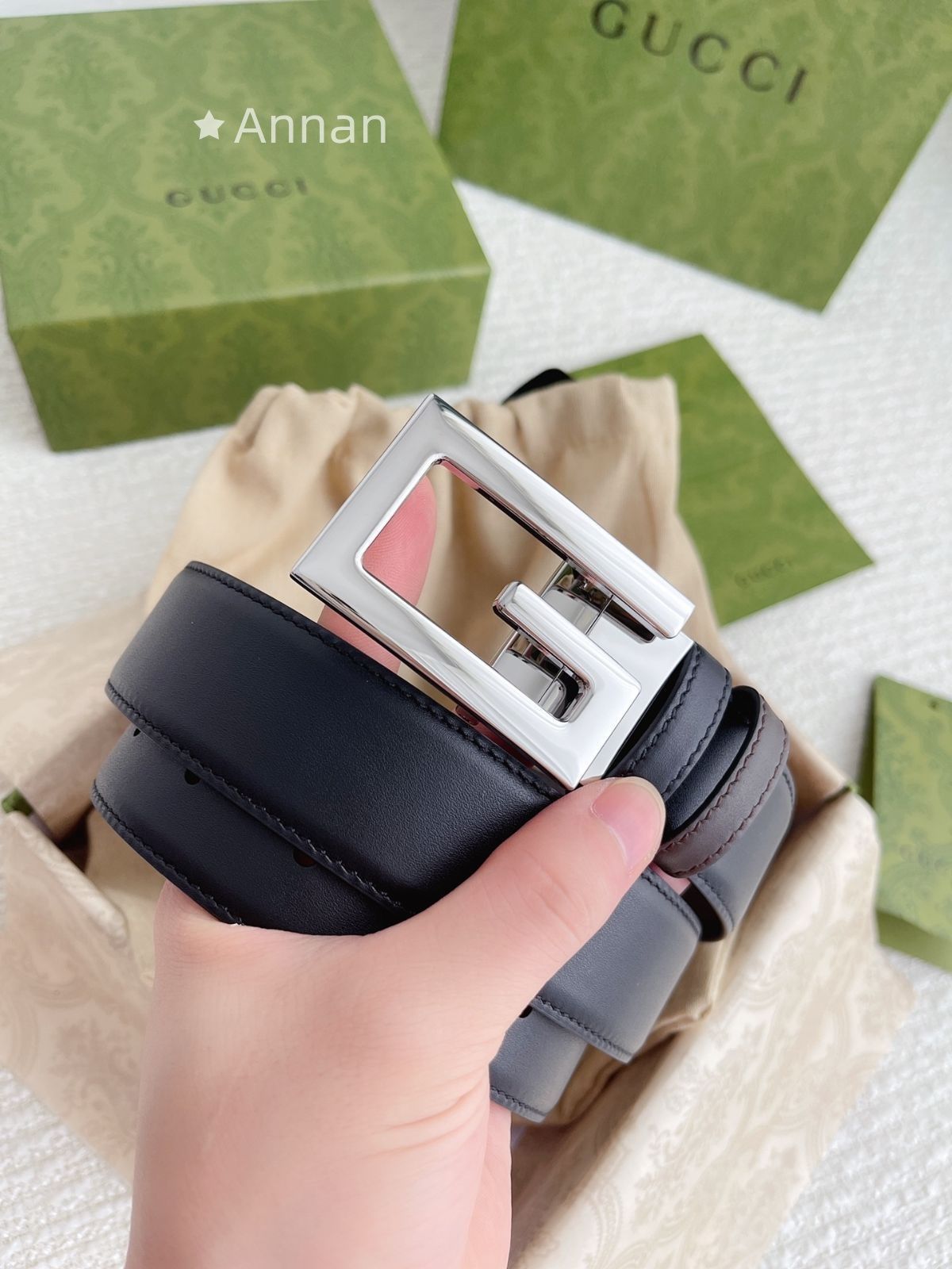 付属付 限定品★★GUCCI グッチ GG ベルト メンズ 本革