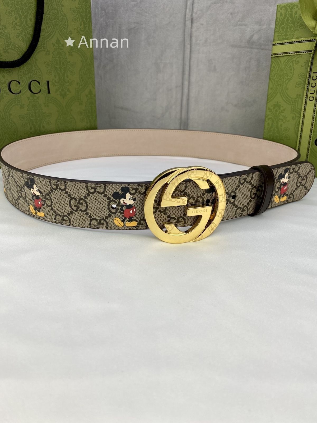 高級美品 状態良 GUCCI グッチ GG ベルト メンズ 本革