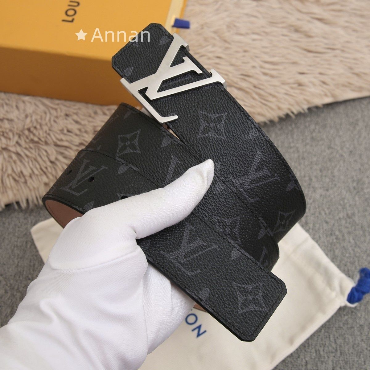 LV LOUIS VUITTON ルイヴィトン ベルト メンズ 本革