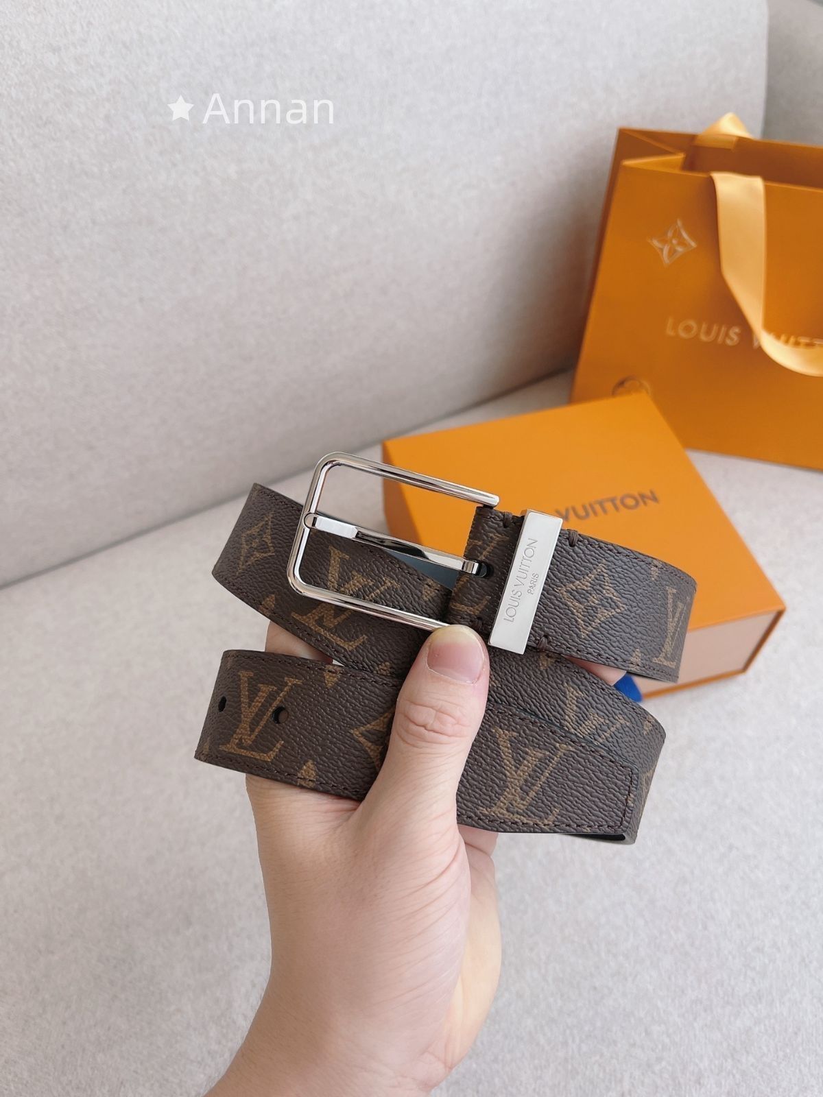 限界価格 LV LOUIS VUITTON ルイヴィトン ベルト メンズ 本革