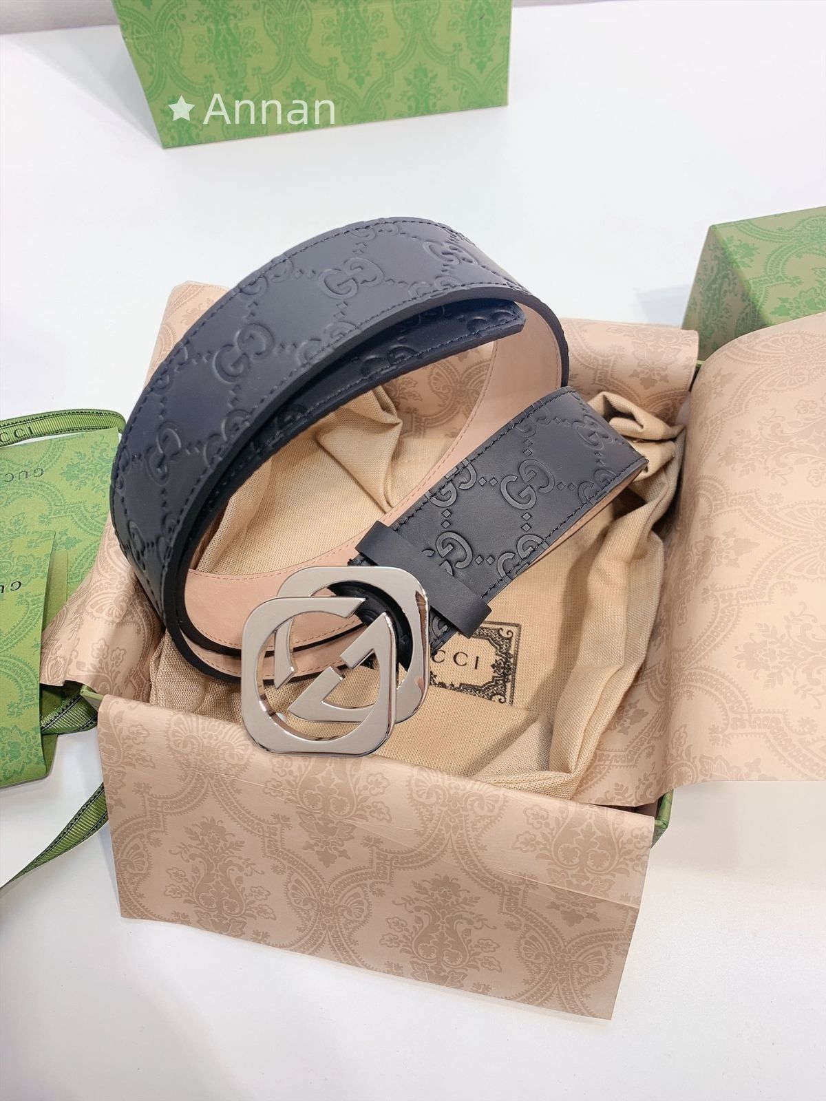 本日特価 GUCCI グッチ GG ベルト メンズ 本革