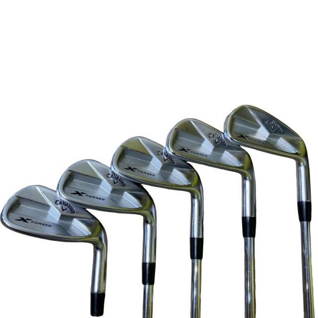 【中古】 キャロウェイ X FORGED(2018) 6S アイアンセット IR Dynamic Gold (フレックスS) メンズ 男性用 右利き 右用 Cランク ゴルフクラブ