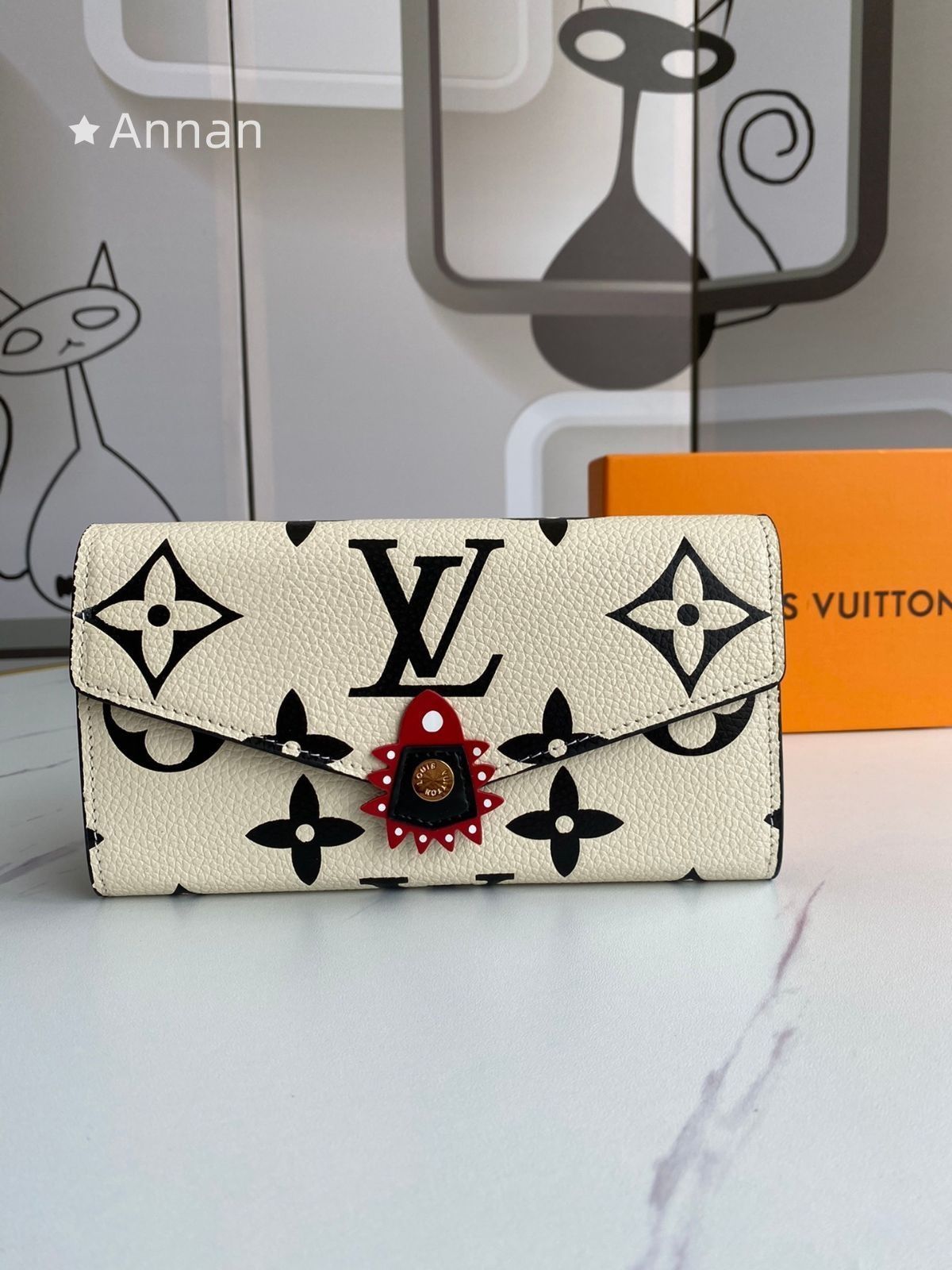 未使用☆ 新品 LOUIS VUITTON ルイヴィトン長財布 さいふ ウォレット LV 長財布 小銭入れ