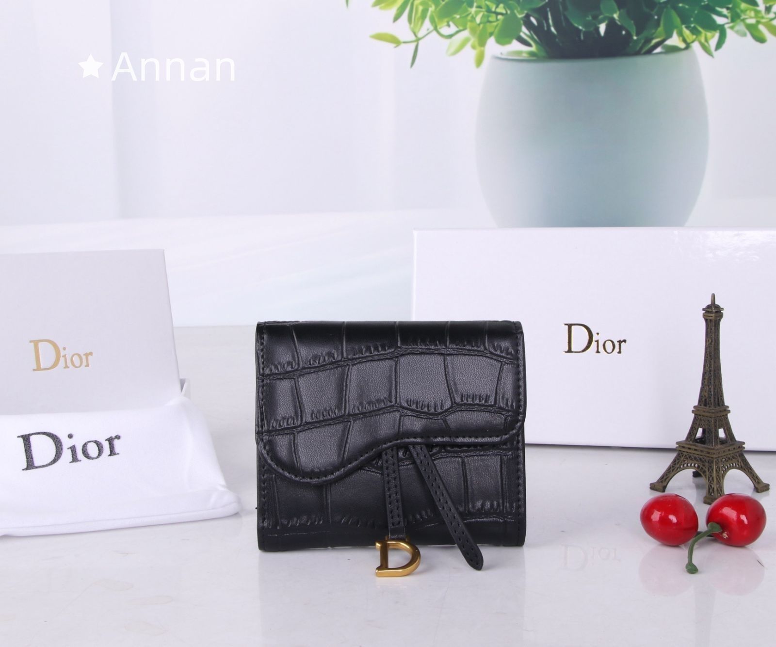 送料込☆送料込☆ Christian Dior クリスチャンディオール 折り財布 小銭入れ