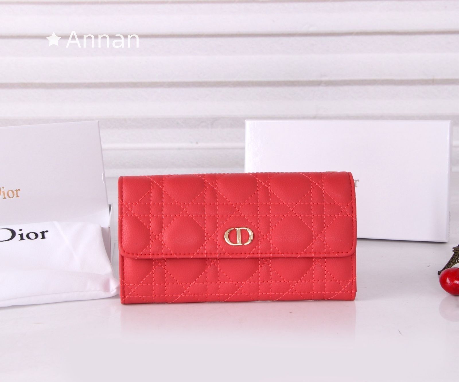 新品 希少 Christian Dior クリスチャンディオール 長財布 さいふ ウォレット 長財布 小銭入れ