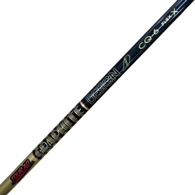 【中古】 ダンロップスリーブ付き(ZX MkII系) グラファイトデザインドライバー用 シャフト Tour AD CQ-6 (フレックスX)Bランク ゴルフクラブ