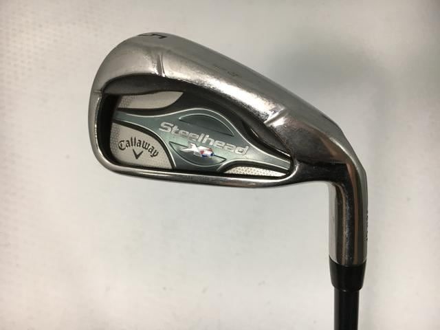 返品OK 【中古ゴルフクラブ】(6本セット)キャロウェイ スチールヘッドXR (Steelhead XR) アイアン 2016 (日本仕様) XR グラファイト 5～9.P