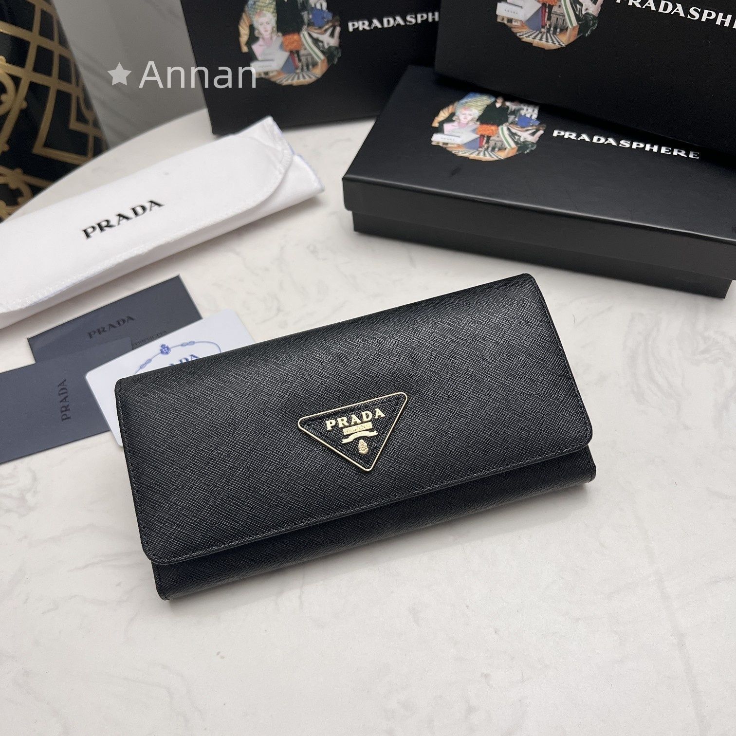 超美品 本日特価 PRADA プラダ 長財布 さいふ ウォレット 長財布 小銭入れ