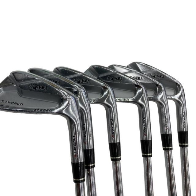 【中古】 本間ゴルフ TOUR WORLD TW747V 6S アイアンセット IR 純正特注シャフト (フレックスS) メンズ 男性用 右利き 右用 Dランク ゴルフクラブ 26,744円