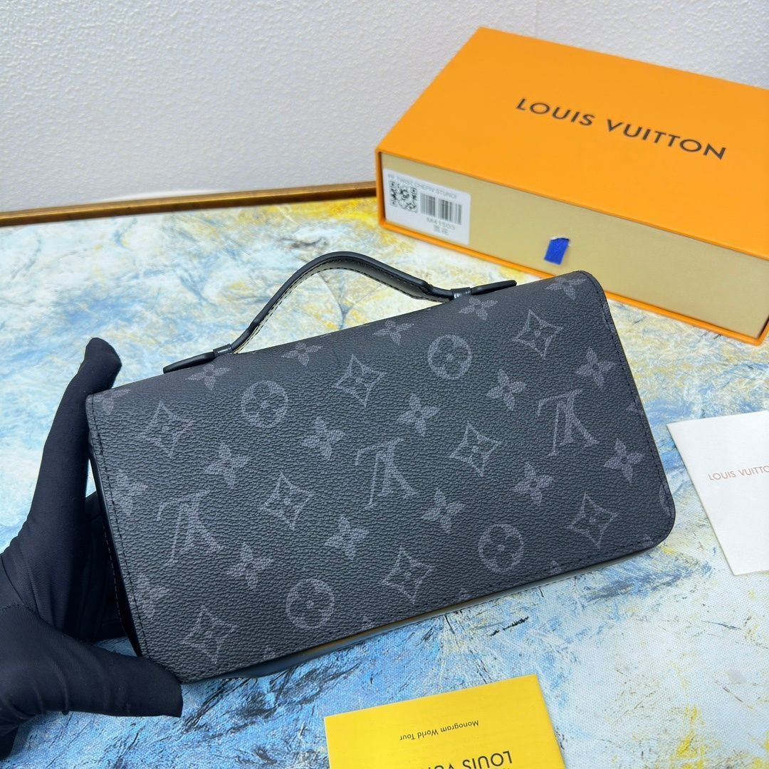 新作 期間限定☆ LOUIS VUITTON 財布 メンズ ルイヴィトン 長財布 メンズ LV 財布