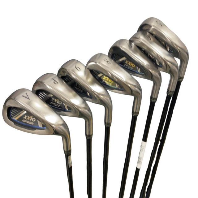 【中古】 ダンロップ XXIO CROSS 9S アイアンセット IR XXIO MH1000 (フレックスR) メンズ 男性用 右利き 右用 Cランク ゴルフクラブ