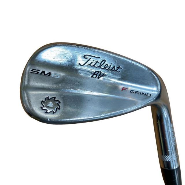 【中古】 タイトリスト VOKEY SPIN MILLED SM6 ツアークロム 46°/08°F ウェッジ WG NS PRO 950GH (フレックスS) メンズ 男性用 右利き 右用 Cランク ゴルフクラブ